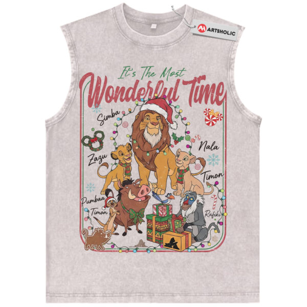 The Lion King Shirt, Christmas Shirt, Disney Shirt, Winter Animated Shirt, Vintage T-Shirt