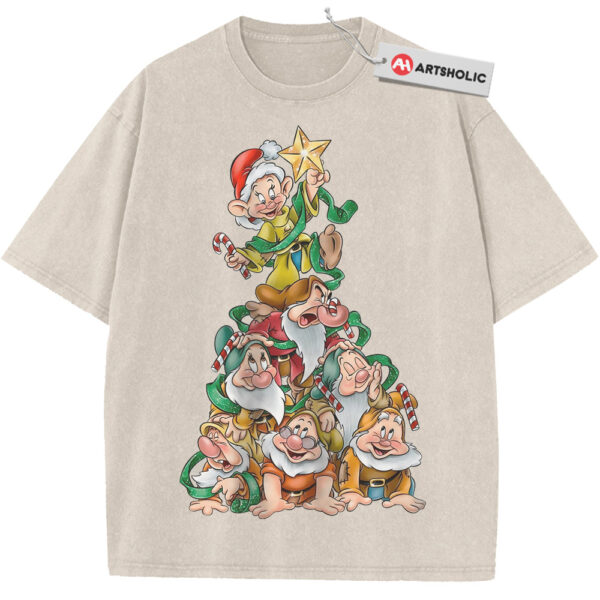 Snow White And The Seven Dwarfs Shirt, Christmas Shirt, Animated Shirt, Vintage Tee