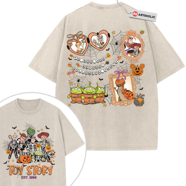 Toy Story Shirt, Halloween Shirt, Animated Shirt, Vintage T-Shirt 2-Sided