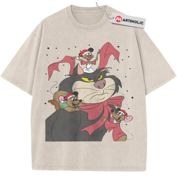 Lucifer Cat Shirt, Cinderella Shirt, Animated Shirt, Vintage Tee