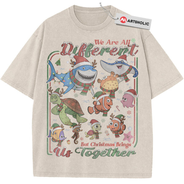 Finding Nemo Shirt, Christmas Shirt, Animated Shirt, Vintage T-Shirt