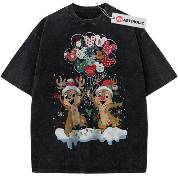 Chip and Dale Shirt, Christmas Shirt, Animated Shirt, Vintage Tee