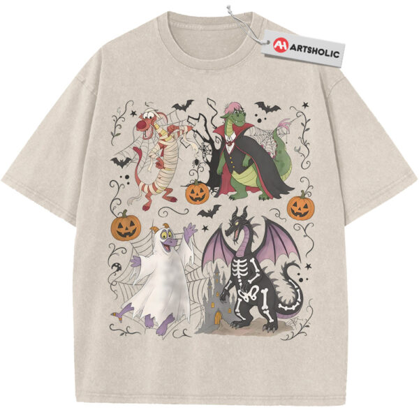 Disney Dragon Shirt, Halloween Shirt, Autumn Disney Shirt, Animated Shirt, Vintage T-Shirt
