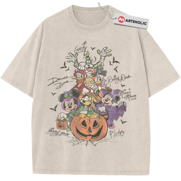 Donald Duck Shirt, Mickey Mouse Shirt, Goofy Shirt, Pluto Shirt, Halloween Shirt, Fall Disney Shirt, Animated Shirt, Vintage Tee