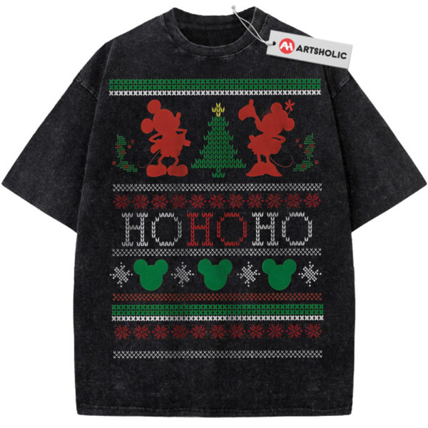 Minnie Mouse Shirt, Mickey Mouse Shirt, Christmas Shirt, Animated Shirt, Vintage T-Shirt