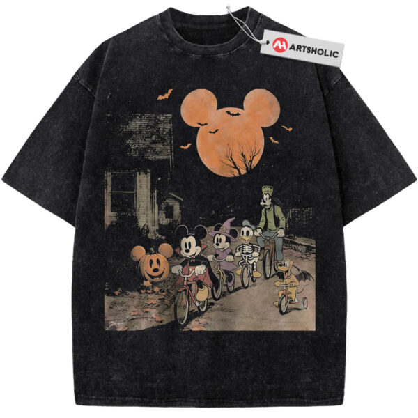 Donald Duck Shirt, Mickey Mouse Shirt, Goofy Shirt, Pluto Shirt, Halloween Shirt, Disney Shirt, Animated Shirt, Vintage Tee