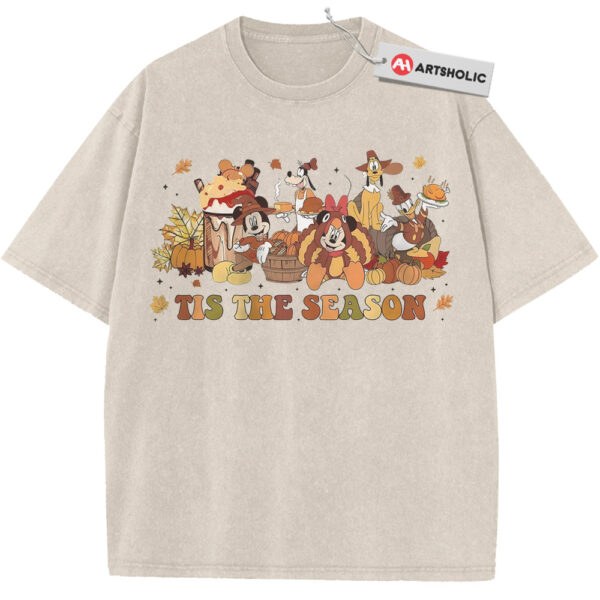 Donald Duck Shirt, Mickey Mouse Shirt, Goofy Shirt, Pluto Shirt, Thanksgiving Shirt, Fall Disney Shirt, Animated Shirt, Vintage Tee