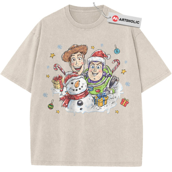 Toy Story Shirt, Christmas Shirt, Winter Disney Shirt, Animated Shirt, Vintage T-Shirt