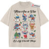 Lilo and Stitch Shirt, Christmas Shirt, Disney Shirt, Winter Animated Shirt, Vintage T-Shirt