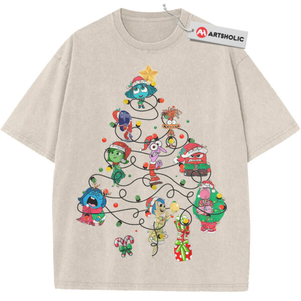 Inside Out Shirt, Christmas Shirt, Animated Shirt, Vintage Tee