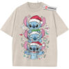 Lilo and Stitch Shirt, Christmas Shirt, Disney Shirt, Winter Animated Shirt, Vintage T-Shirt