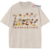 Donald Duck Shirt, Mickey Mouse Shirt, Goofy Shirt, Pluto Shirt, Thanksgiving Shirt, Fall Disney Shirt, Animated Shirt, Vintage Tee