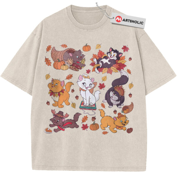 The Aristocats Shirt, Thanksgiving Shirt, Animated Shirt, Vintage Tee