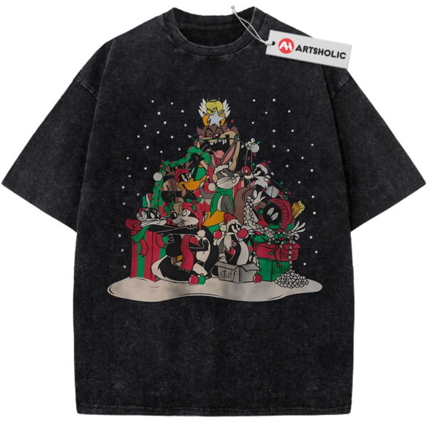Looney Tunes Shirt, Christmas Shirt, Animated Shirt, Vintage Tee