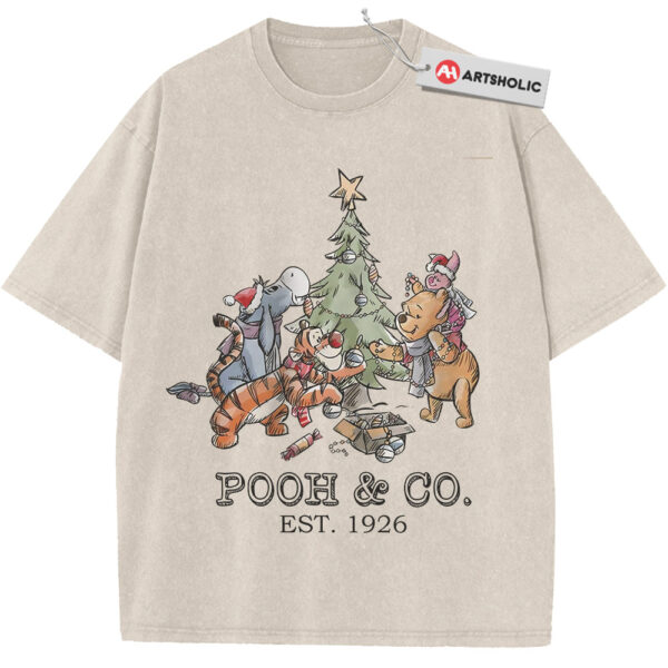 Winnie the Pooh Shirt, Christmas Shirt, Animated Shirt, Vintage Tee
