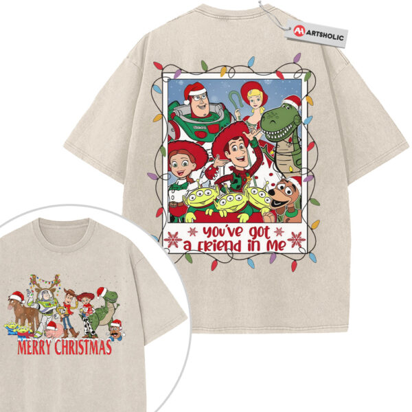 Toy Story Shirt, Christmas Shirt, Animated Shirt, Vintage T-Shirt 2-Sided