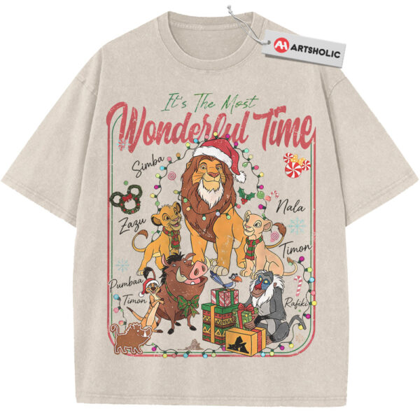 The Lion King Shirt, Christmas Shirt, Disney Shirt, Animated Shirt, Vintage T-Shirt