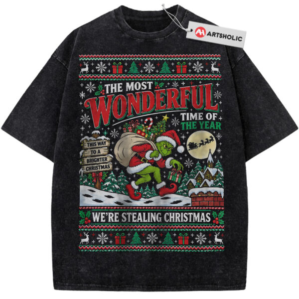 The Grinch Shirt, Christmas Shirt, Animated Shirt, Vintage Tee