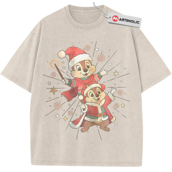 Chip and Dale Shirt, Christmas Shirt, Animated Shirt, Vintage Tee