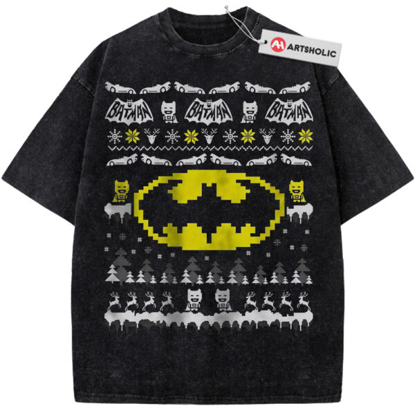 Batman Shirt, Christmas Shirt, Movie Shirt, Vintage Tee