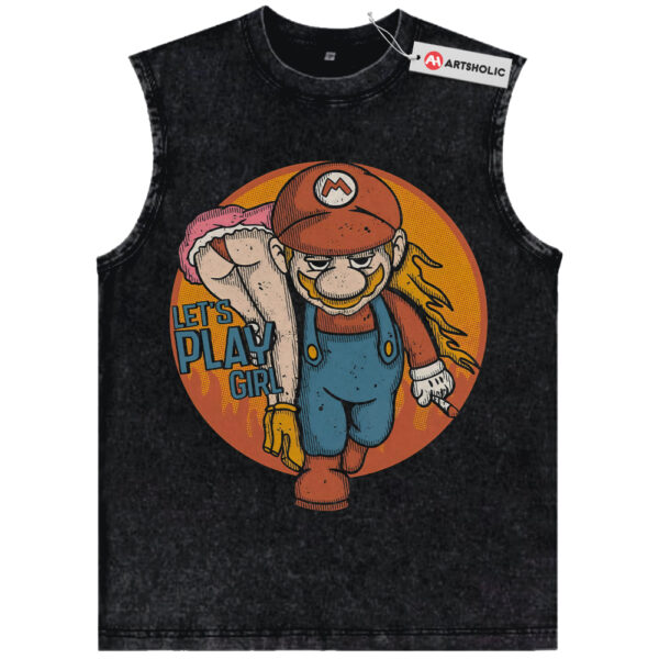 Super Mario Bros Shirt, Game Shirt, Vintage Tee