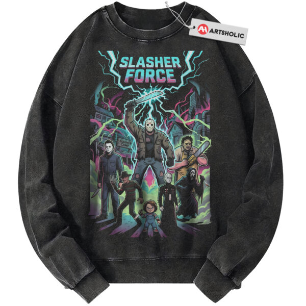 Slasher Force Shirt, Halloween Shirt, Horror Shirt, Vintage T-Shirt