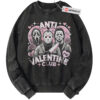 Anti Valentine Club Shirt, Ghostface Jason Voorhees and Michael Myers Shirt, Halloween Shirt, Horror Shirt, Vintage T-Shirt