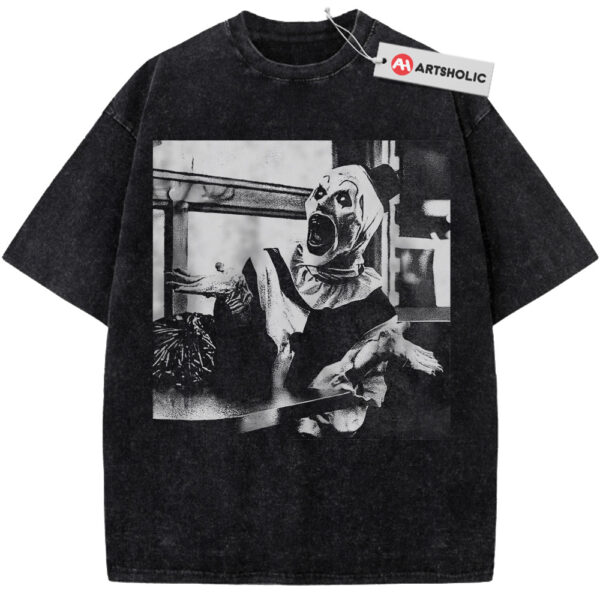 Art the Clown Shirt, Terrifier Shirt, Halloween Shirt, Horror Shirt, Vintage T-Shirt