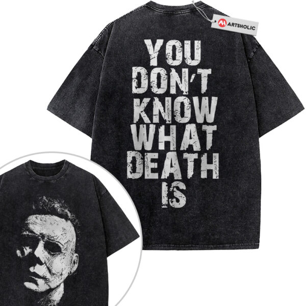 Michael Myers Shirt, Halloween Shirt, Horror Shirt, Vintage T-Shirt 2-Sided