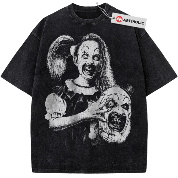 Art the Clown Shirt, Terrifier Shirt, Halloween Shirt, Horror Shirt, Vintage T-Shirt