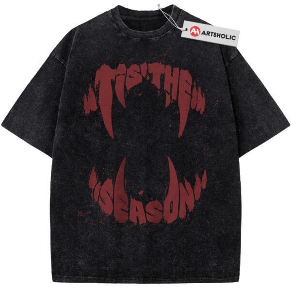 Tis The Season Shirt, Vampire Shirt, Dracula Shirt, Halloween Shirt, Horror Shirt, Vintage T-Shirt