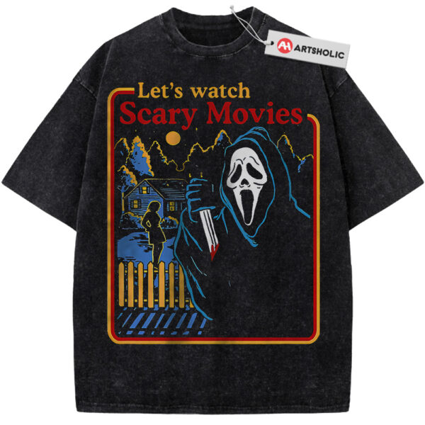 Ghostface Shirt, Scream Shirt, Halloween Shirt, Horror Shirt, Vintage T-Shirt