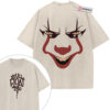 Pennywise Shirt, IT Shirt, Halloween Shirt, Horror Shirt, Vintage T-Shirt 2-Sided