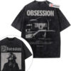 Obsession Shirt, Halloween Shirt, Horror Shirt, Vintage T-Shirt 2-Sided