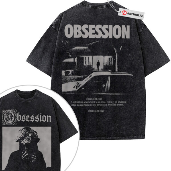 Obsession Shirt, Halloween Shirt, Horror Shirt, Vintage T-Shirt 2-Sided