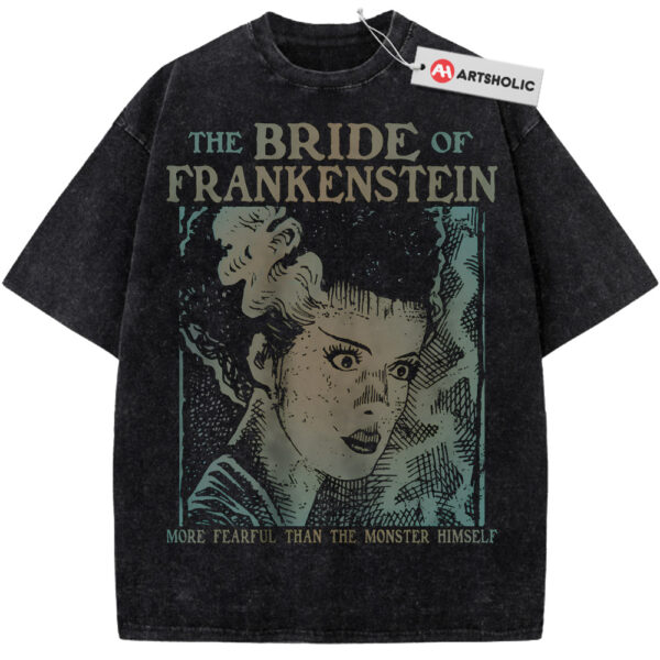 The Bride of Frankenstein Shirt, Halloween Shirt, Horror Shirt, Vintage T-Shirt