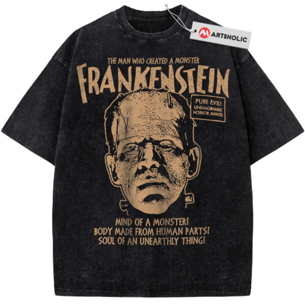 Frankenstein Shirt, Halloween Shirt, Horror Shirt, Vintage T-Shirt
