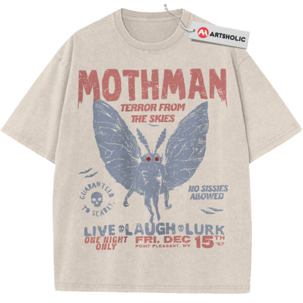 Mothman Shirt, Halloween Shirt, Horror Shirt, Vintage T-Shirt
