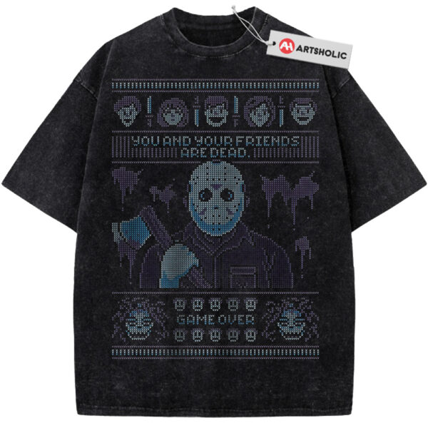 Jason Voorhees Shirt, Friday the 13th Shirt, Halloween Shirt, Christmas Shirt, Horror Shirt, Vintage T-Shirt