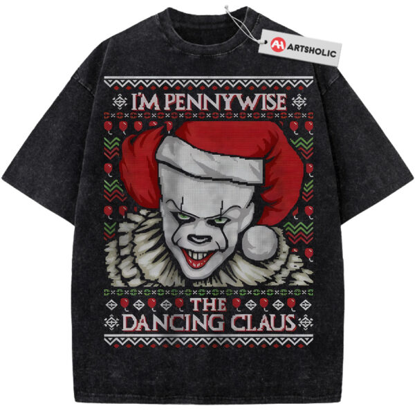 Pennywise Shirt, IT Shirt, Halloween Shirt, Christmas Shirt, Horror Shirt, Vintage T-Shirt