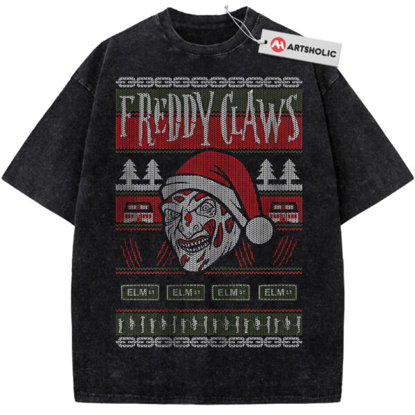 Freddy Krueger Shirt, A Nightmare on Elm Street Shirt, Halloween Shirt, Christmas Shirt, Horror Shirt, Vintage Tee