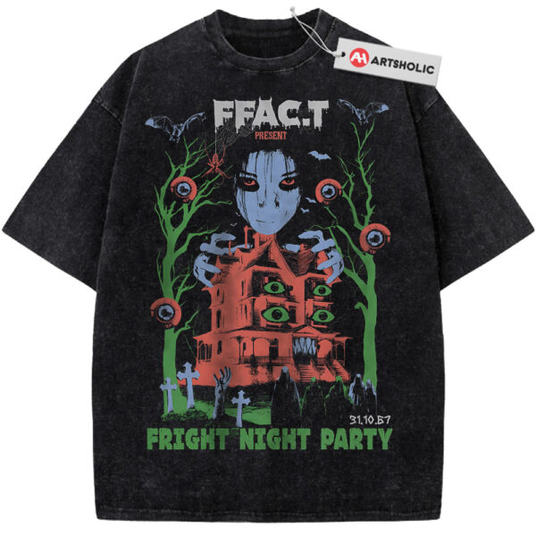 Fright Night Party Shirt, Halloween Shirt, Horror Shirt, Vintage T-Shirt