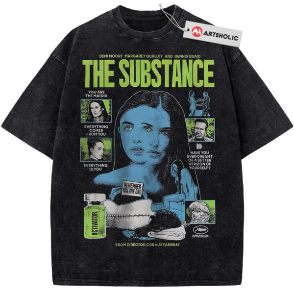 The Substance Shirt, Halloween Shirt, Horror Shirt, Vintage T-Shirt