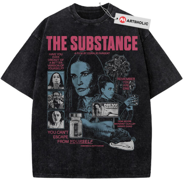 The Substance Shirt, Halloween Shirt, Horror Shirt, Vintage T-Shirt