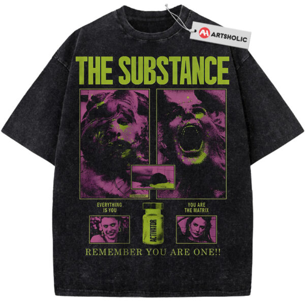 The Substance Shirt, Halloween Shirt, Horror Shirt, Vintage T-Shirt