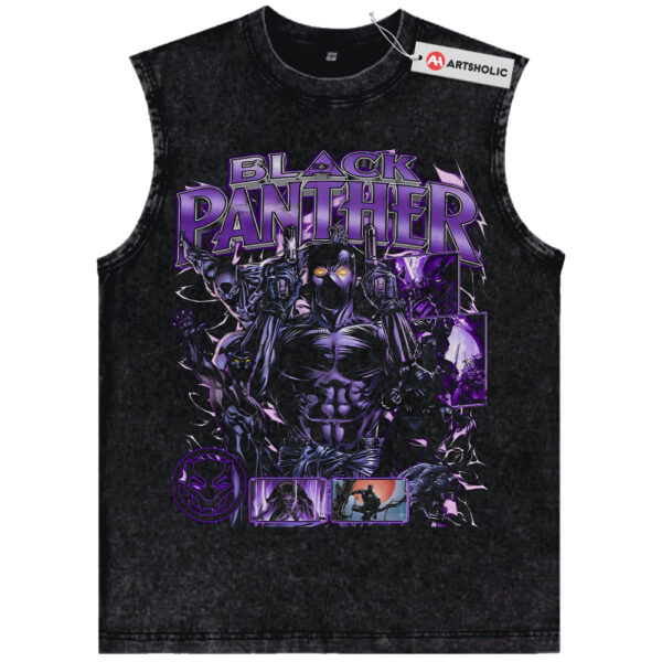 Black Panther Shirt, Marvel Comics Shirt, Vintage Tee