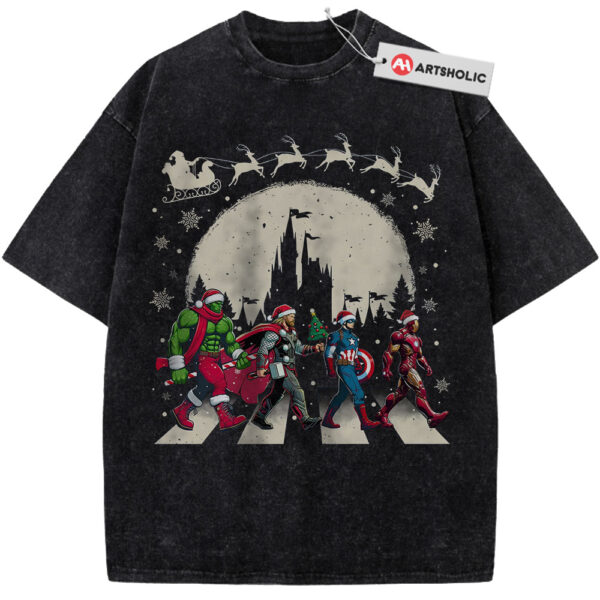 The Avengers Shirt, Christmas Shirt, Marvel Comics Shirt, Vintage T-Shirt