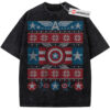 Captain America Shirt, Christmas Shirt, Marvel Comics Shirt, Vintage T-Shirt