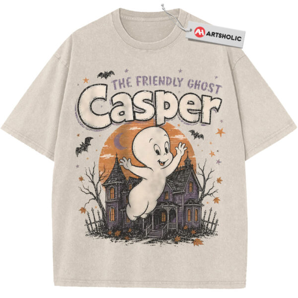 Casper The Friendly Ghost Shirt, Halloween Shirt, Animated Shirt, Vintage Tee