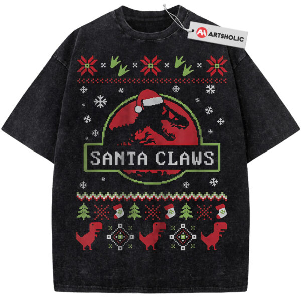 Jurassic Park Shirt, Christmas Shirt, Movie Shirt, Vintage T-Shirt